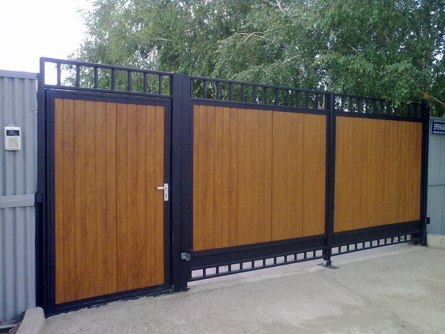 Ворота распашные 4500х2000