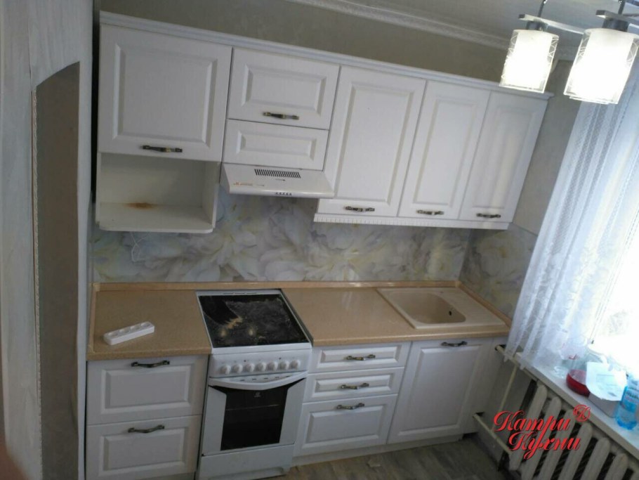 Кухня Мишель касторама белая