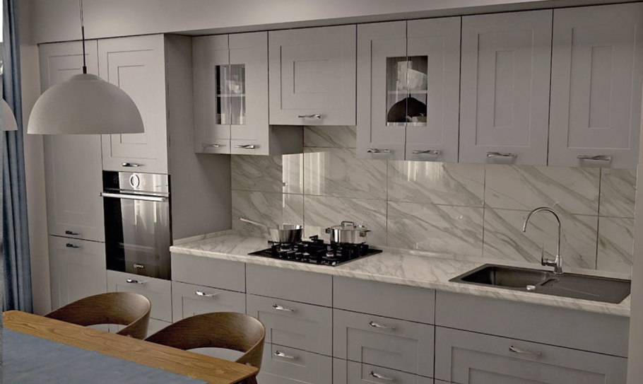 Кухня грейд Бергамо