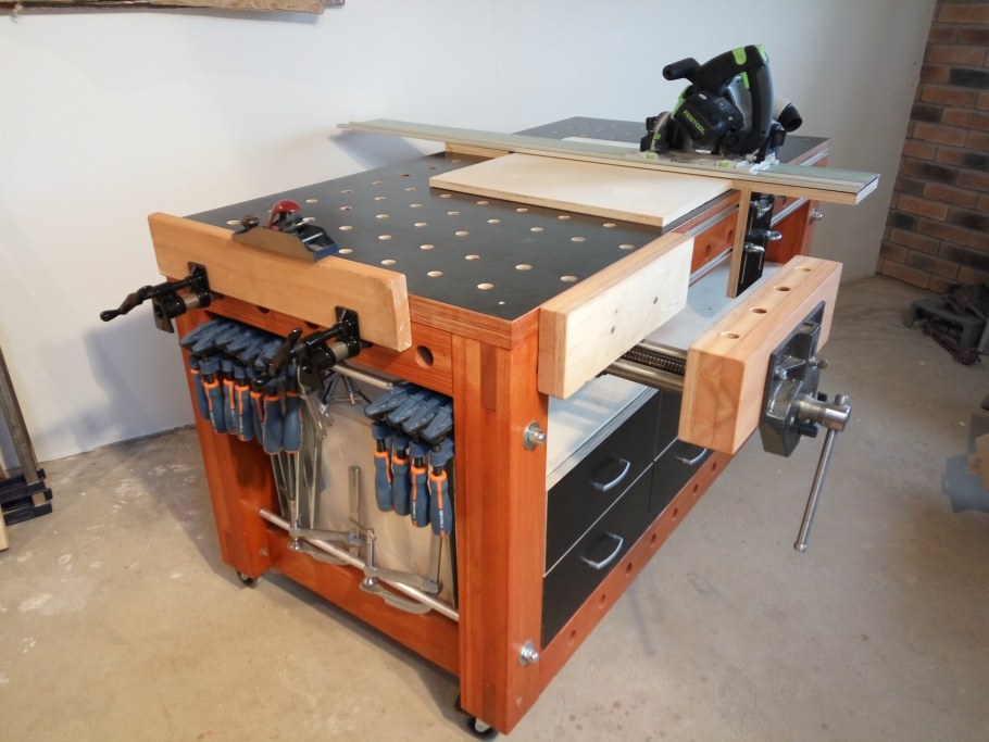 Верстак столярный складной под Фестул