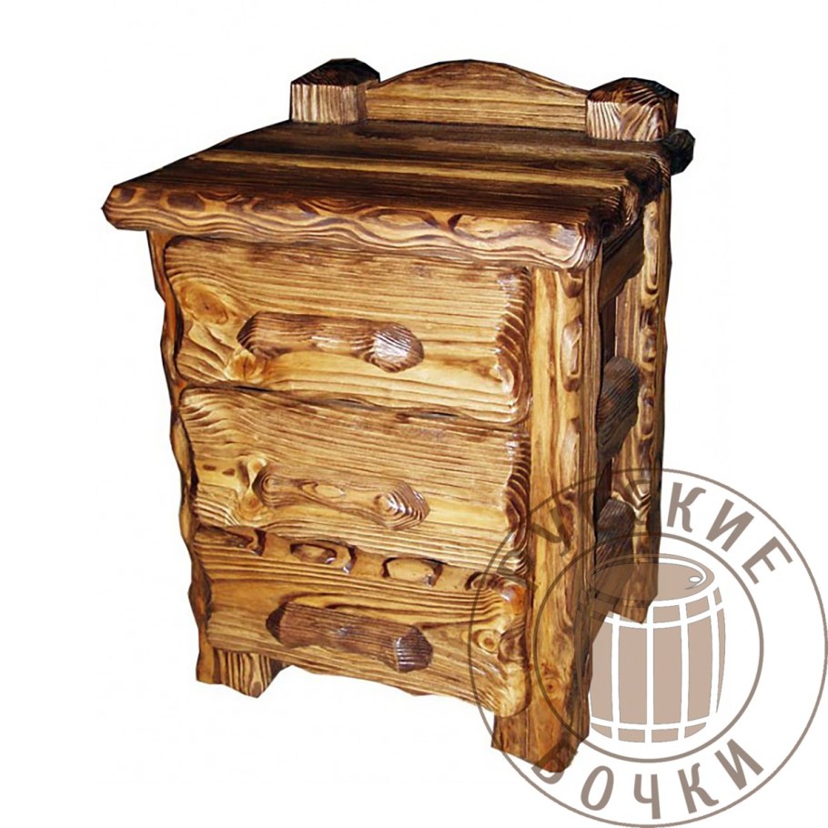 Брашированная мебель из сосны под старину