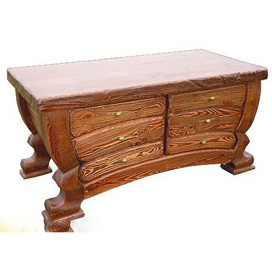 Комод из состаренного дерева