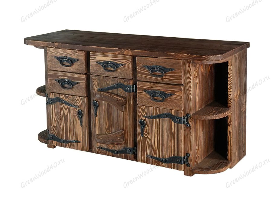 Комод под старину из дерева