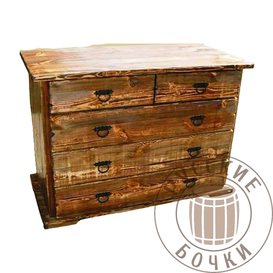 Комод под старину из досок