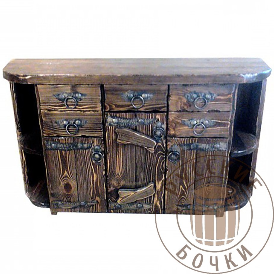 Комод под старину из дерева