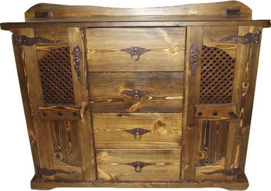 Комод под старину из дерева