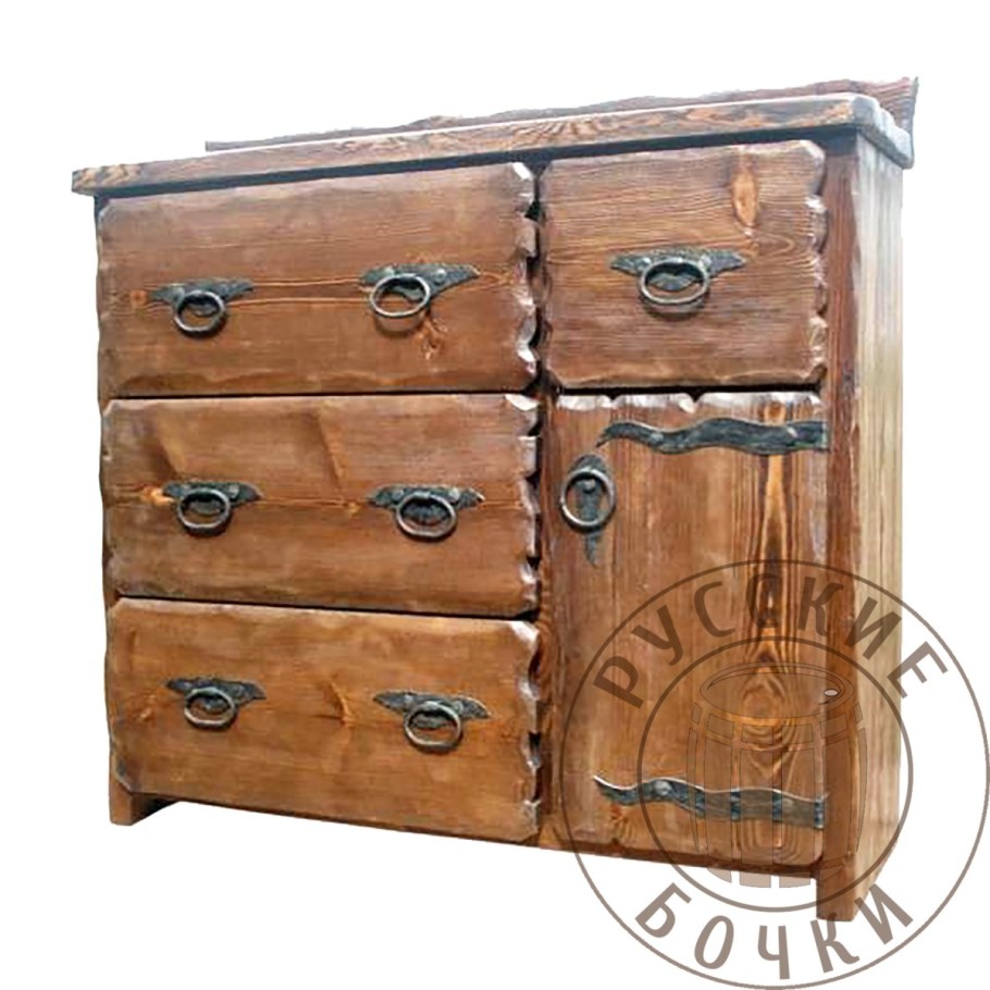 Комод из массива сосны под старину