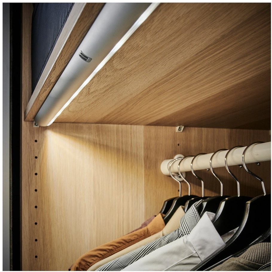 НОРРФЛИ подсветка светодиодная цвет алюминия 92 см