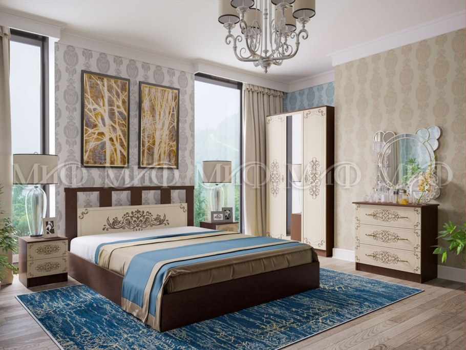 Спальный гарнитур Жасмин Аквилон