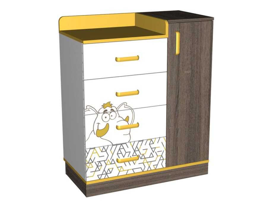 Комод комбинированный