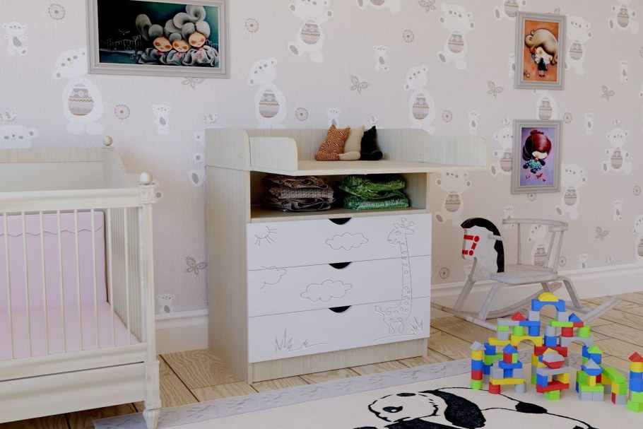 Комод пеленальный СКВ «Жираф»