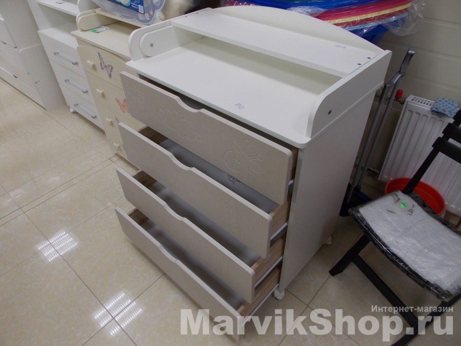 Пеленальный комод СКВ-Компани 70026 Жираф