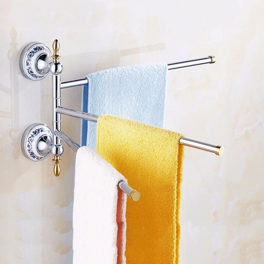 Вешалки для ванной комнаты настенные для полотенец