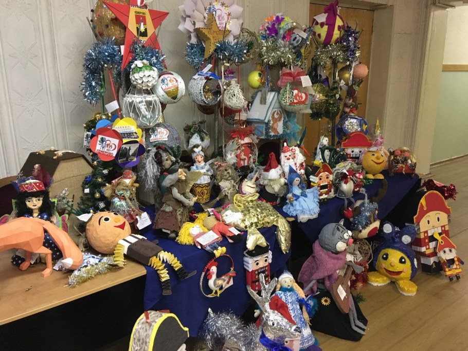 Конкурс поделок новогодние герои