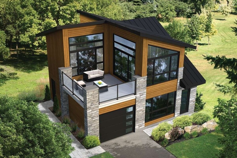 Sanders Modern House Jordache k планировка