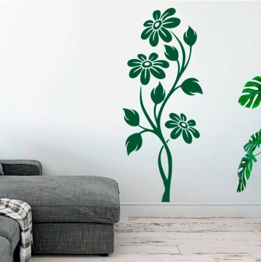 Декор из самоклейки