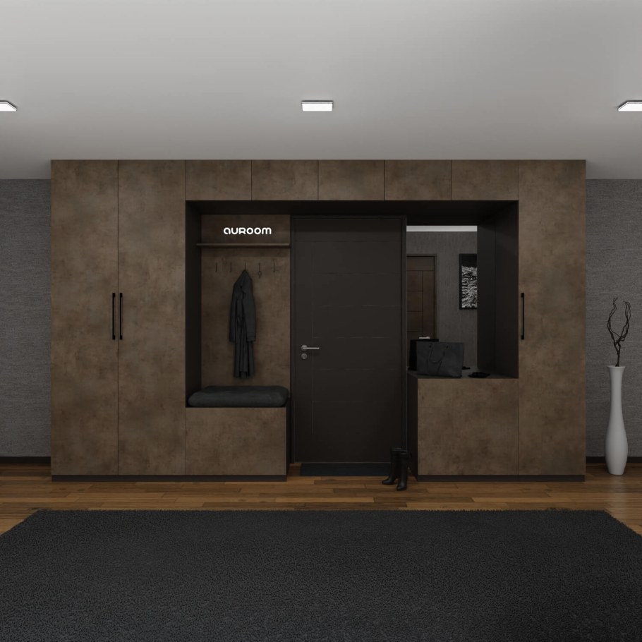 Дуб Хантон темный Egger мебель