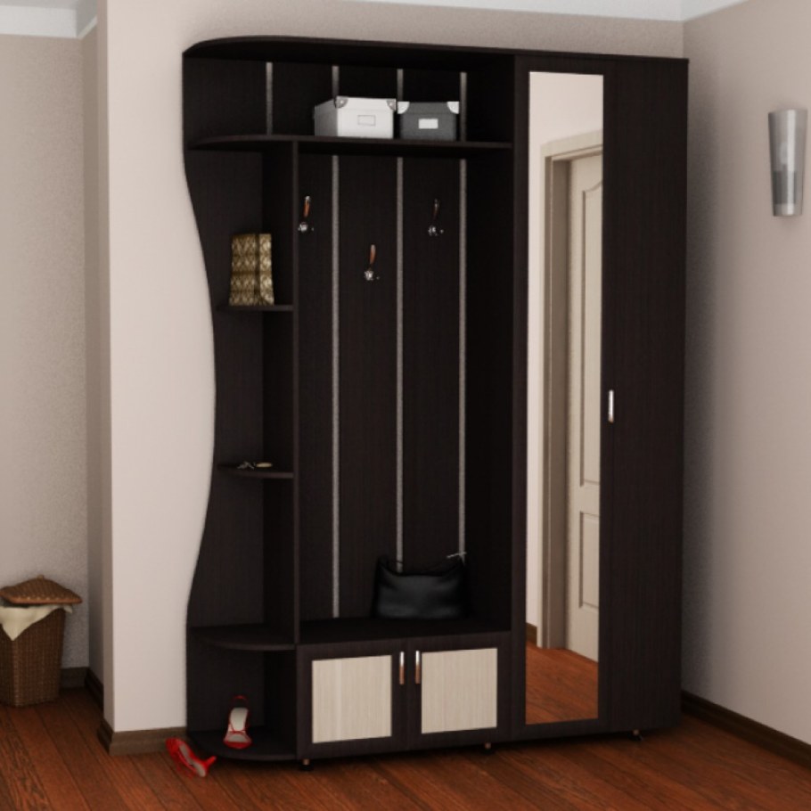 Прихожая Ксения-1 венге/лоредо