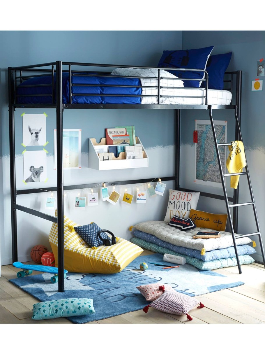 Кровать-чердак икеа СВЭРТА металлическая