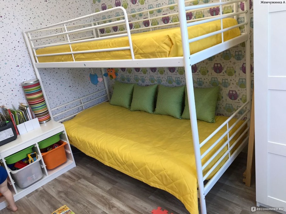 Двухъярусная кровать СВЭРТА икеа
