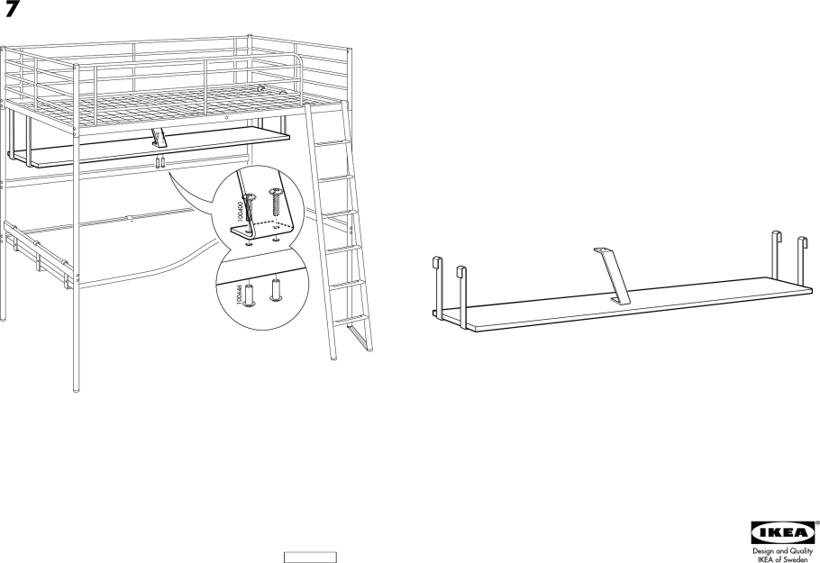 Кровать Tromso ikea инструкция