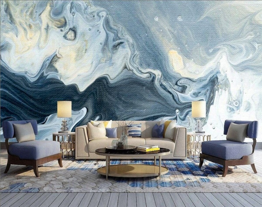 Современные фотообои в интерьере