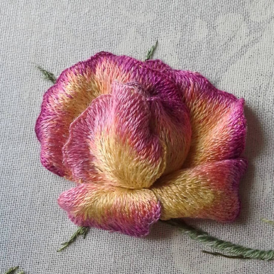 Вышивальщица роза Андреева