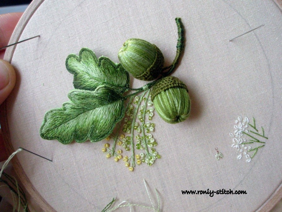 Объемная вышивка Татьяны Семеновой