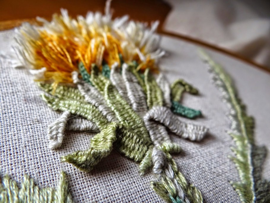 Бразильская объемная вышивка техника