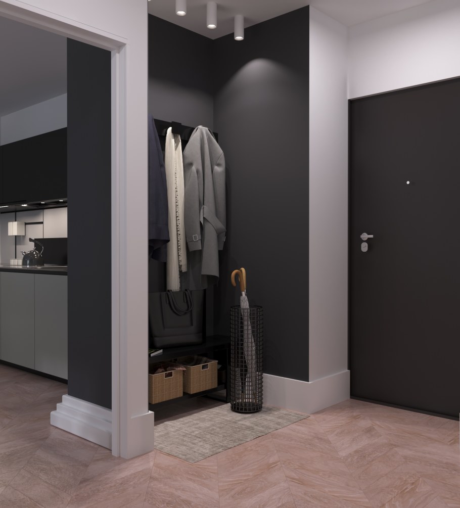 Как правильно подобрать прихожую Хайт тек