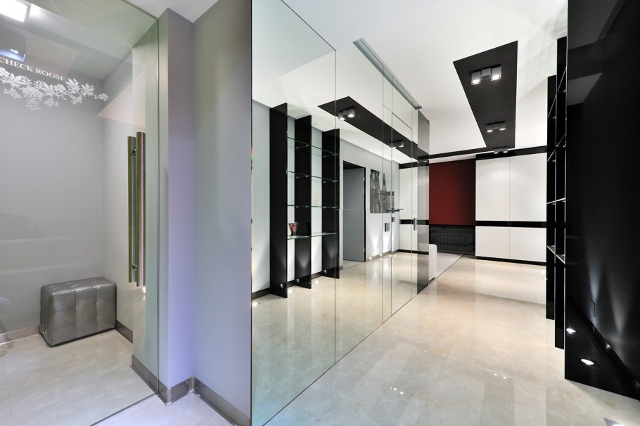 Стиль хайтек интерьер коридор