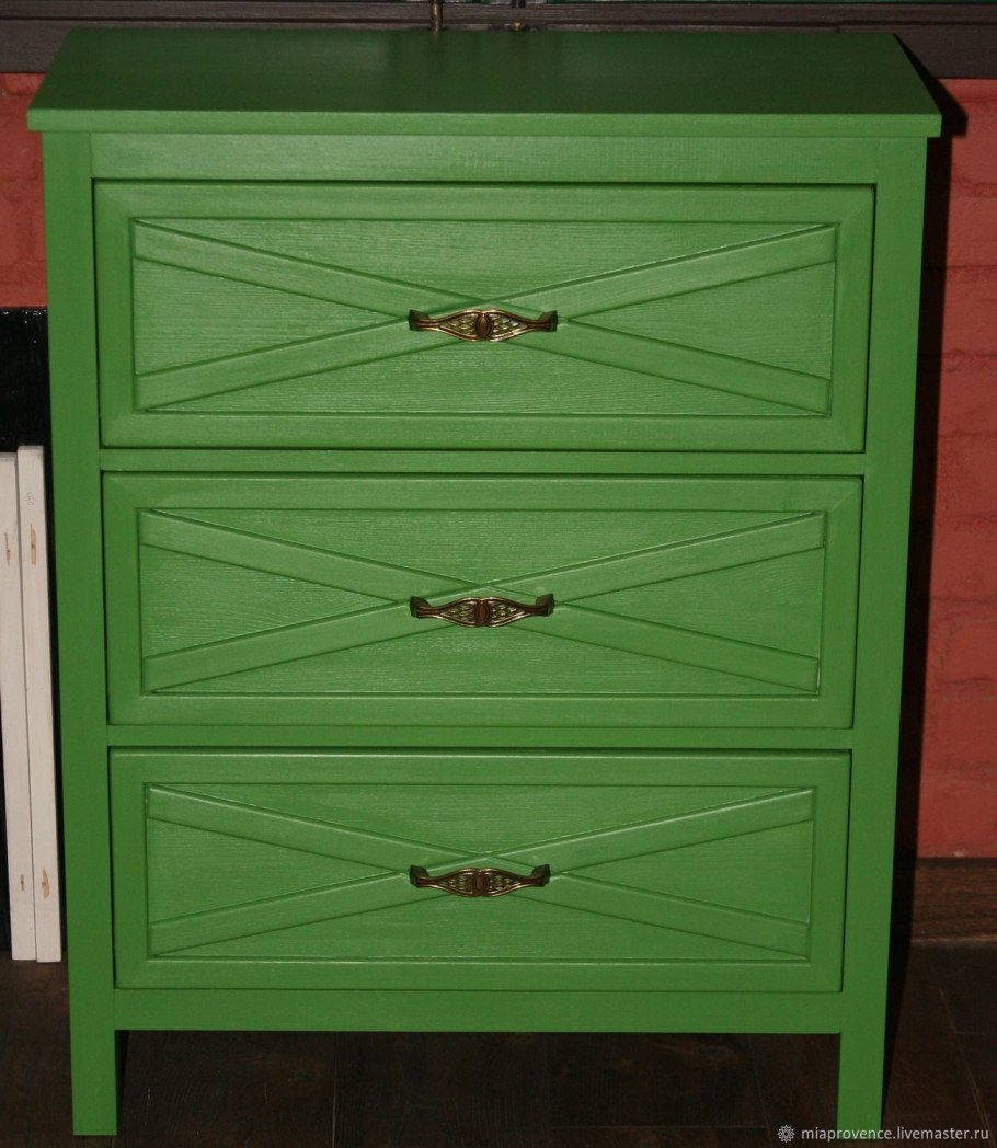 Комод салатовый