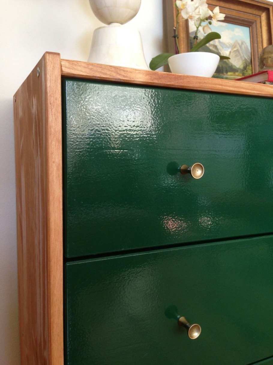 Зеленый комод икеа