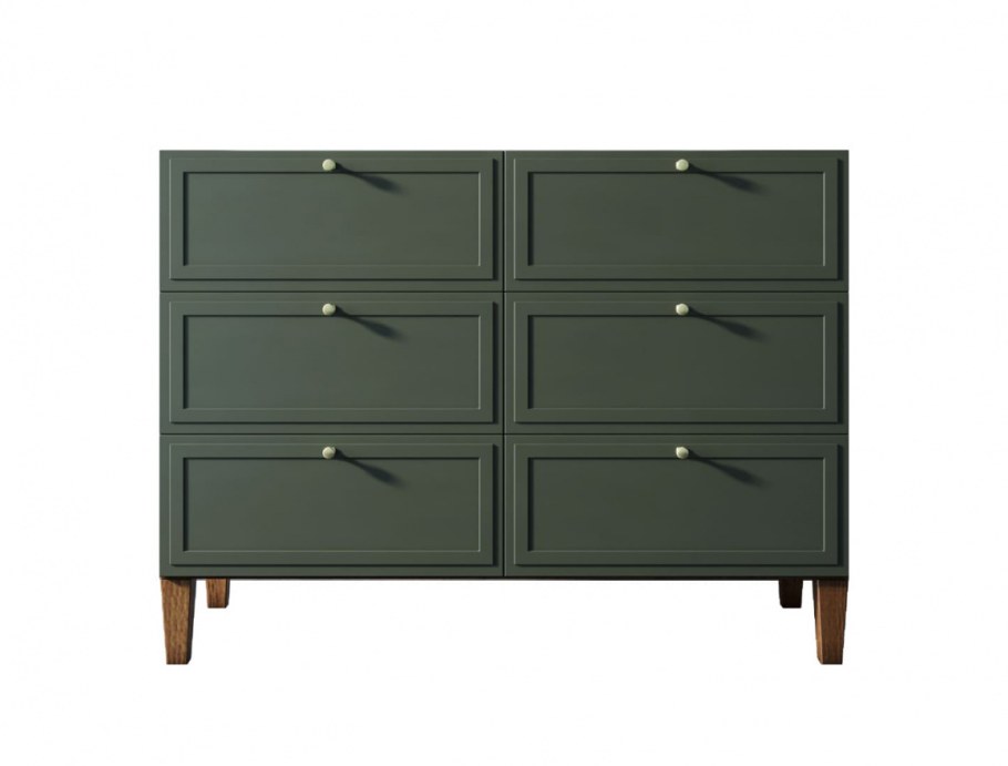 Комод лофт массив ясень 6 ящиков