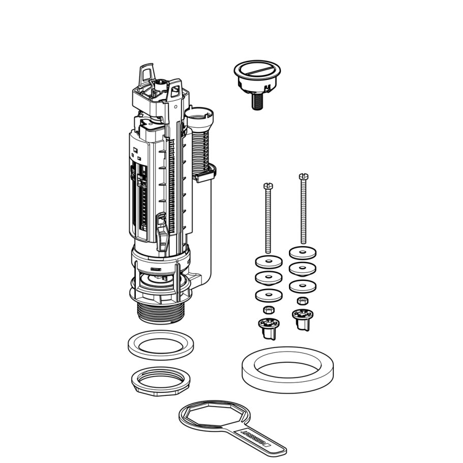 Сливная арматура Geberit 290