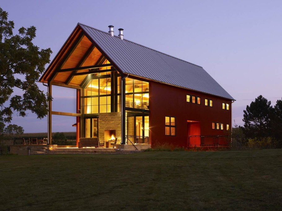 Барн хаусы Barn House кирпичный