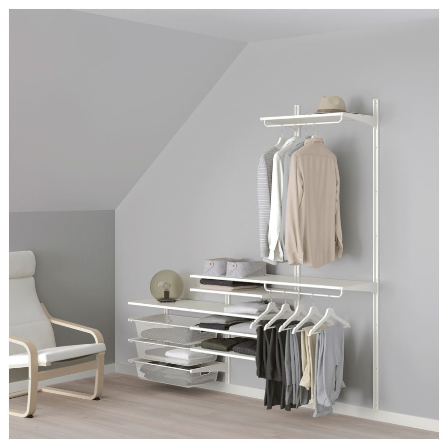 Стеллаж АЛЬГОТ икеа