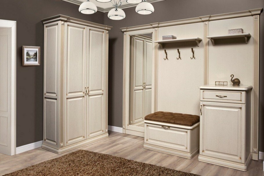 Прихожая "благо 5" б 5.11-5 карамель/беж