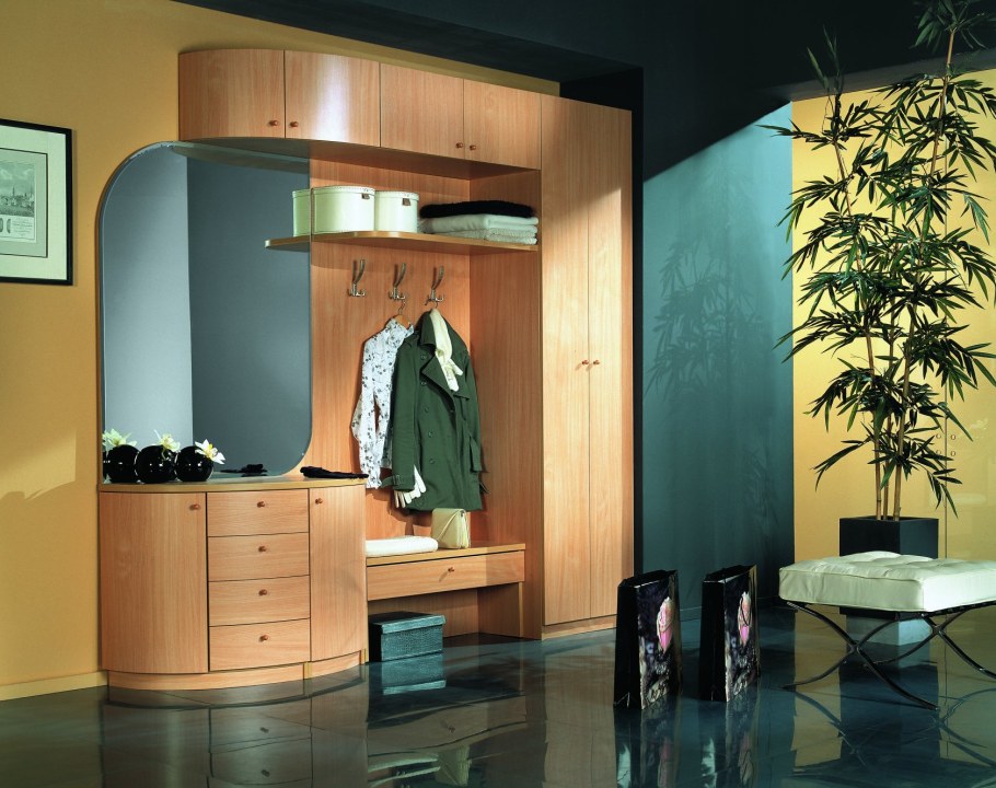 Прихожая Эгида 13 шкаф комбинированный угловой