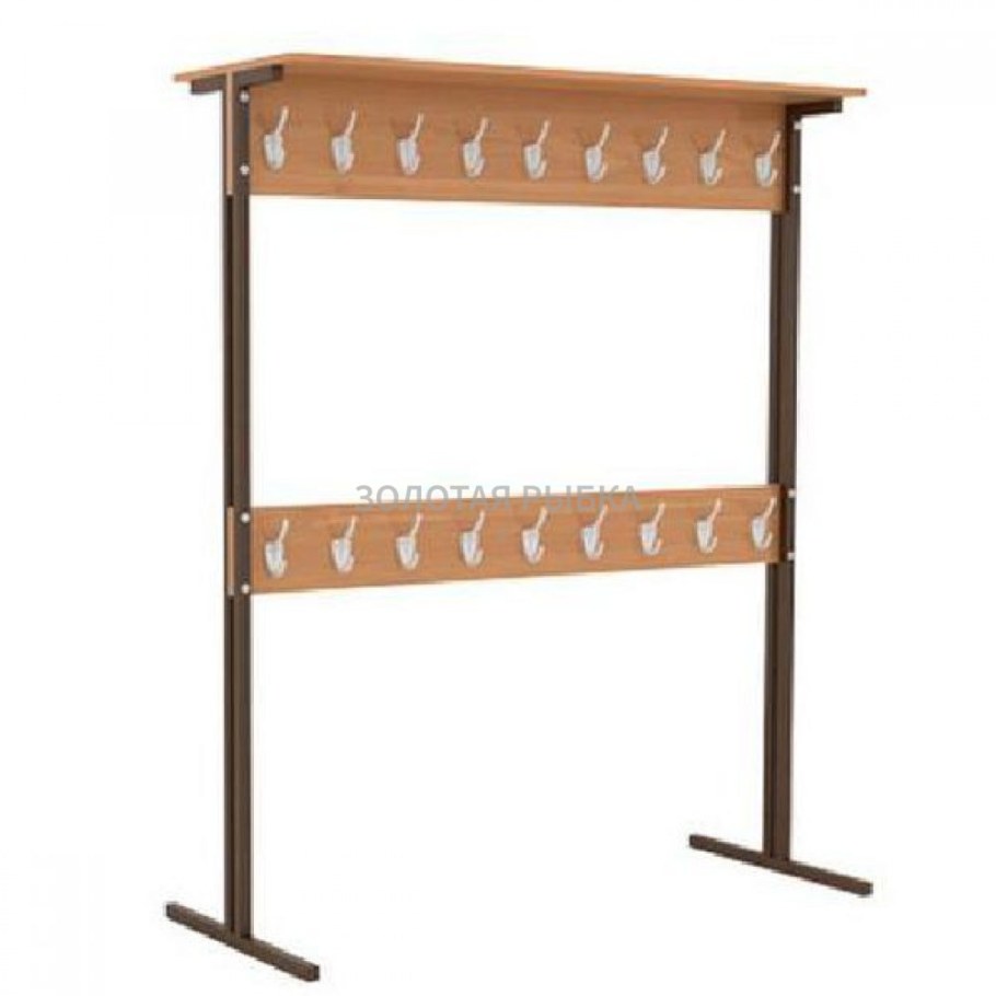 Вешалка напольная 2-сторонняя на 18 мест Витал