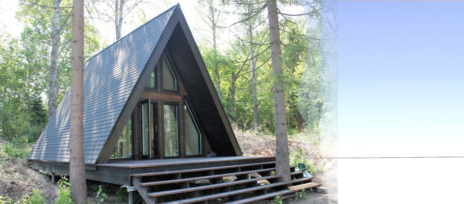 Дом шалаш а фрейм проект