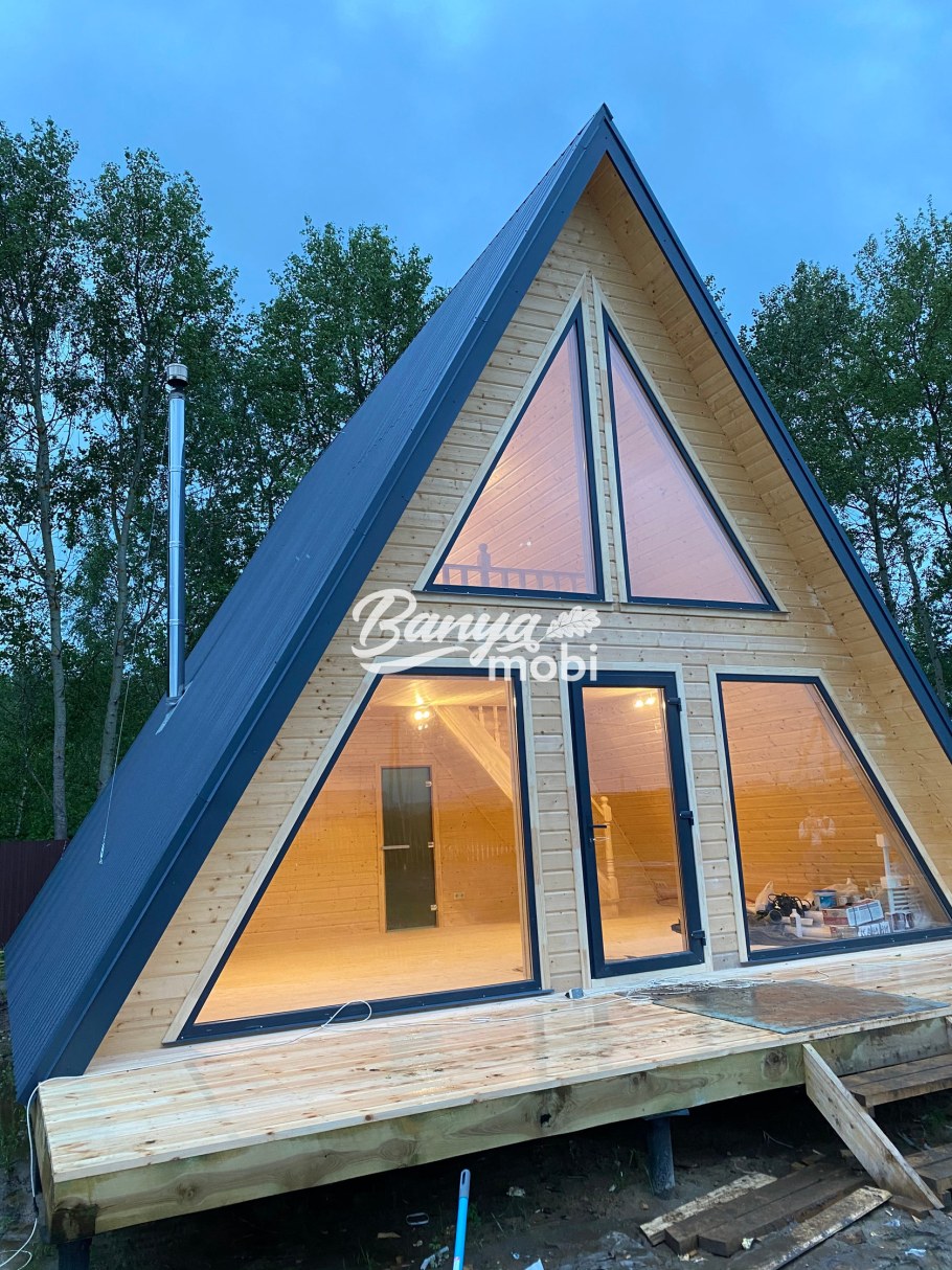 А-фрейм проект 6х8