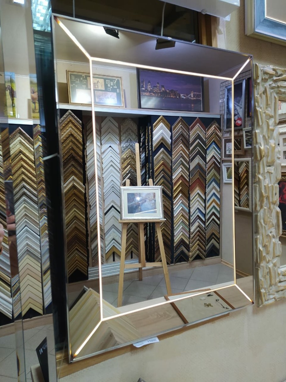 Монтаж зеркал