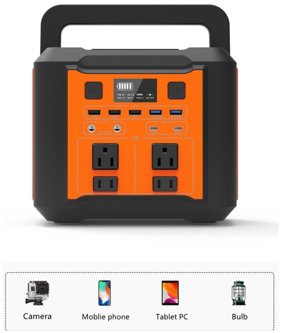 Генератор оранжевый