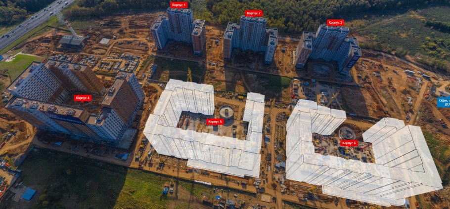 Южная Битца генплан