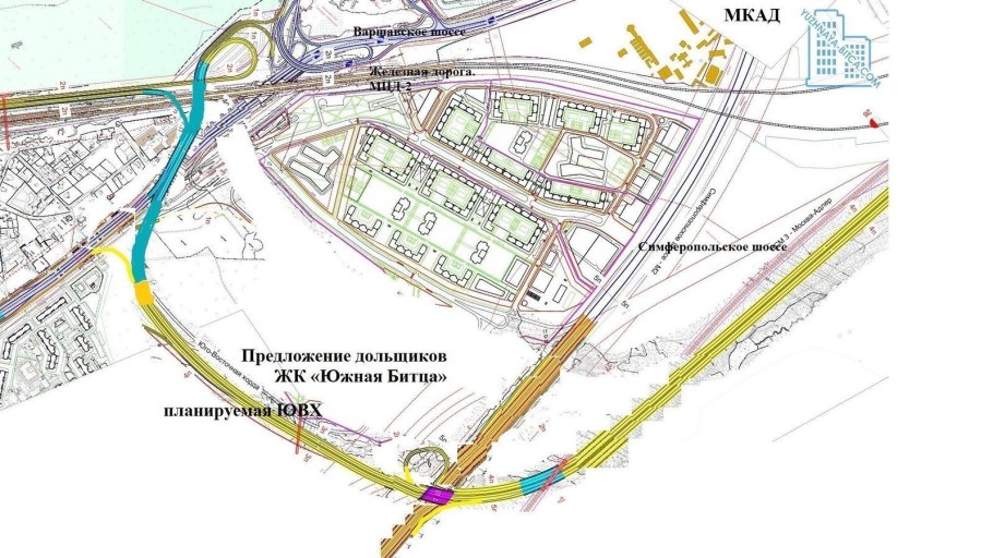 ЮВХ Южная Битца развязка