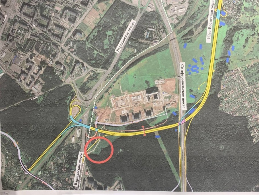 Юго Восточная хорда Южная Битца