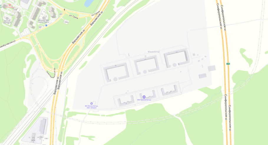 ЖК Южная Битца хорда