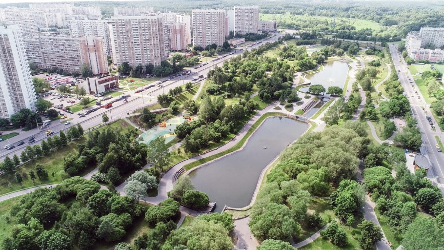 Парк в пойме реки Битцы, Москва