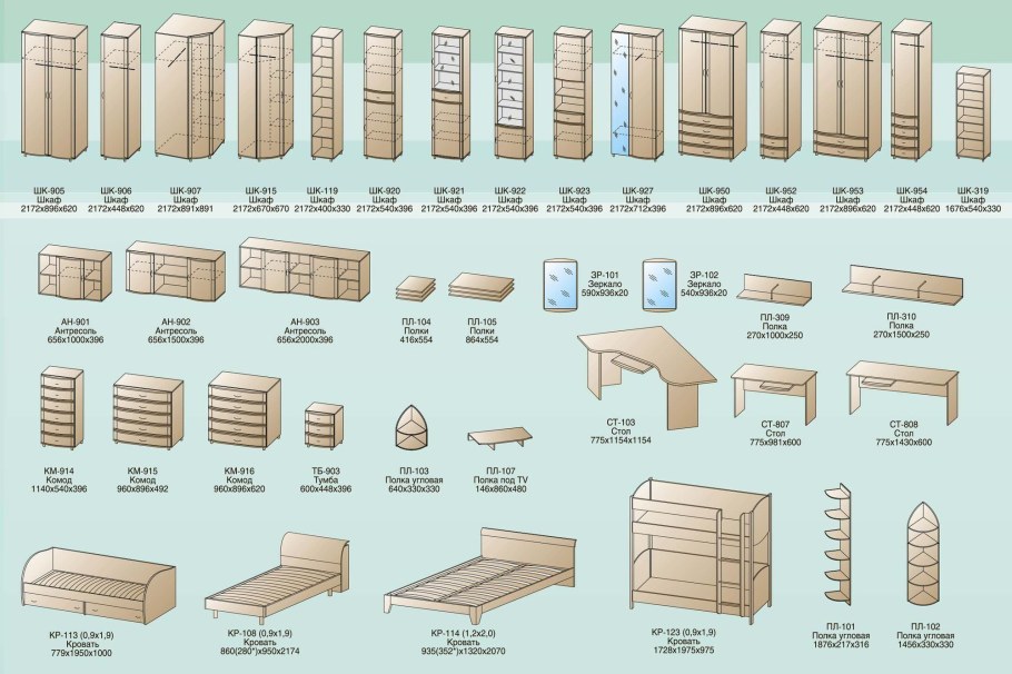 Шкаф Валерия Лером